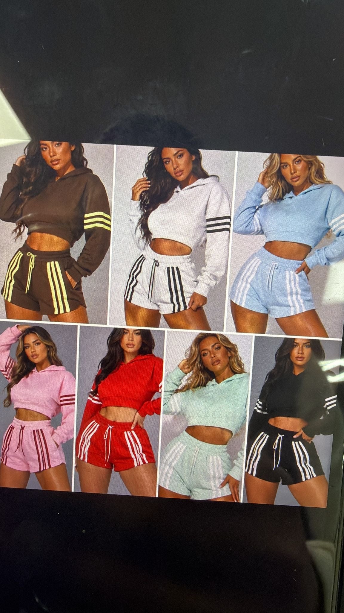 Hoodie and shorts