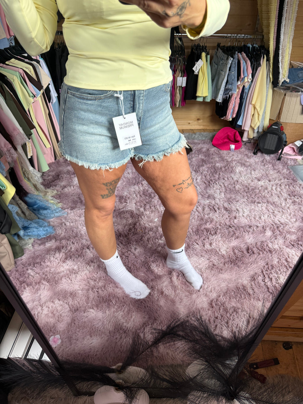 Jodies Jean shorts silver