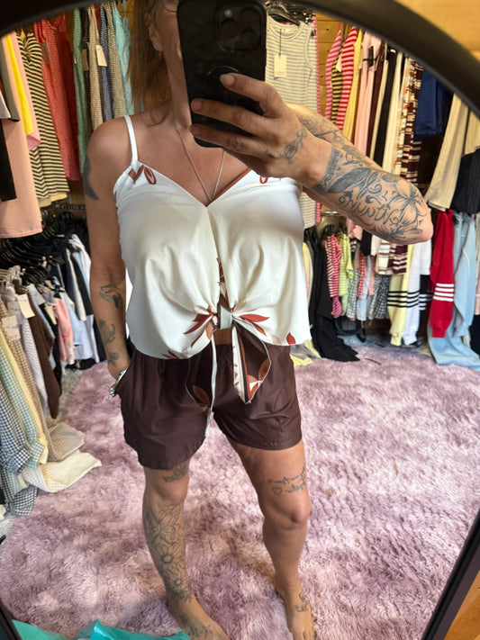 16 shorts and top