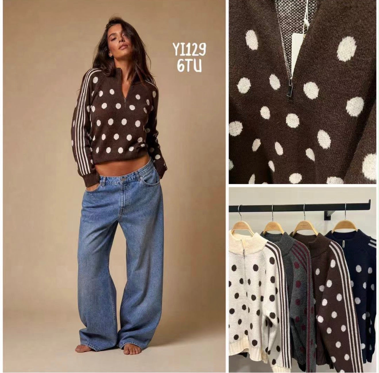Spotty jumper