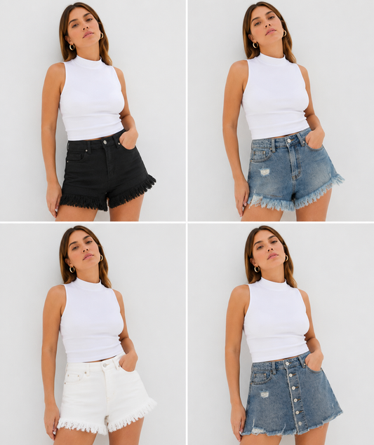 Jean shorts